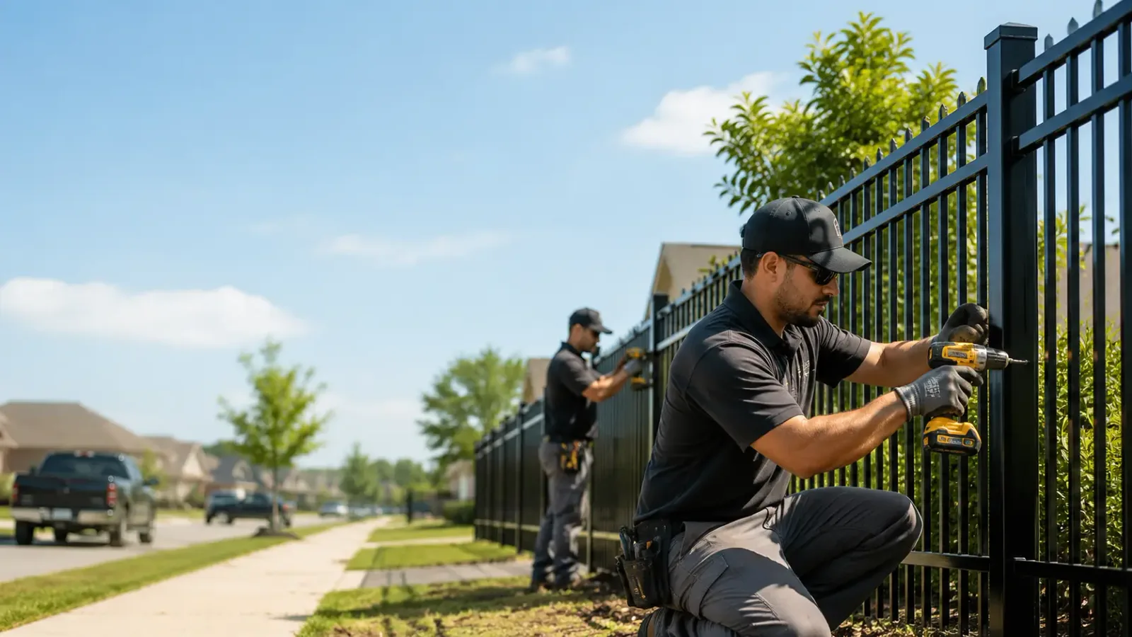 Metal Fence Installation in New Paris, PA